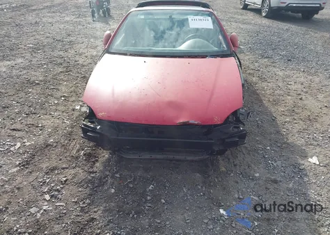 1996 Honda Civic Del Sol Si z USA, uszkodzony, nr VIN JHMEH6162TS000920